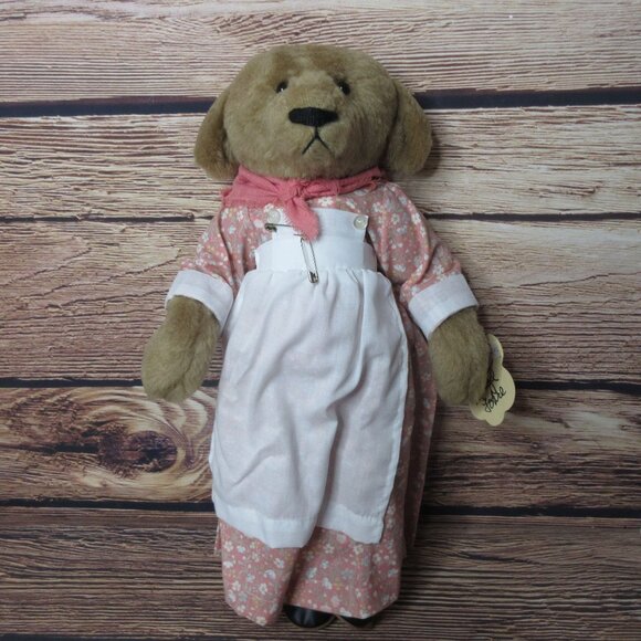 Bearly There Jointed Teddy Bear by Linda Spiegel To Market Mama Ida - 18" tall - Picture 2 of 10